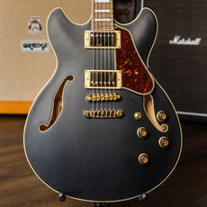 Ibanez Ibanez Artcore AS73G Semi-Hollow Electric Guitar (Black Flat)