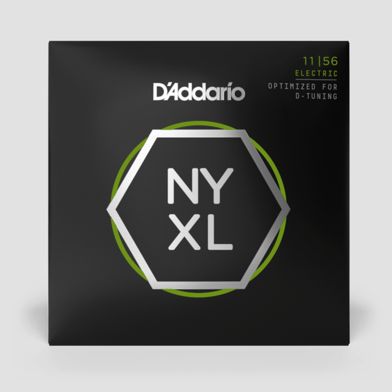 D'Addario D'Addario NYXL 11-56 Electric Guitar Strings, Medium Top/Extra Heavy Bottom