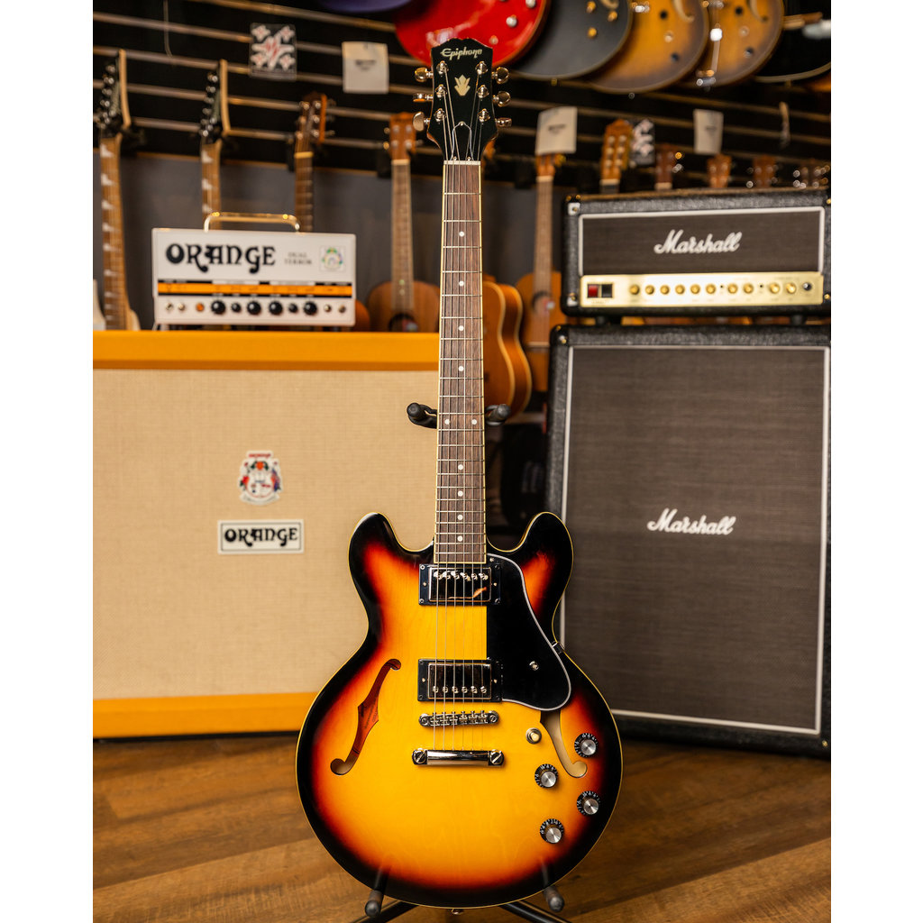 Epiphone Epiphone ES-339 Semi-Hollow Electric Guitar (Vintage Sunburst)