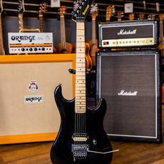 Kramer Kramer "The 84" Electric Guitar, Ebony (w/ EVH® D-Tuna)