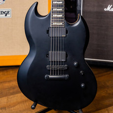 ESP/LTD LTD Viper-400 Baritone Electric Guitar (Black Satin)