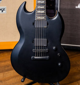 ESP/LTD LTD Viper-400 Baritone Electric Guitar (Black Satin)