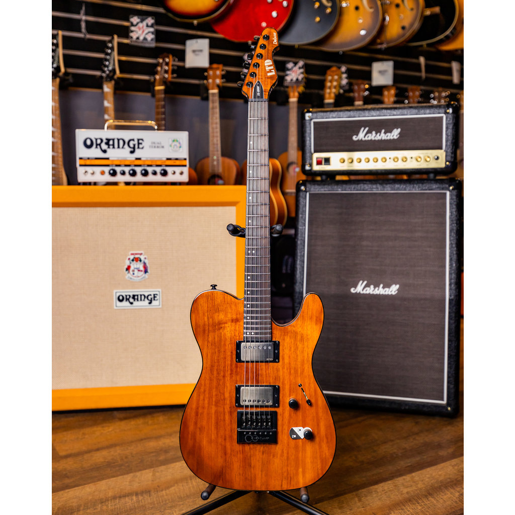 ESP/LTD LTD TE-1000 Electric Guitar [Evertune Bridge] (Koa)