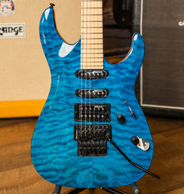 ESP/LTD LTD MH-203 Electric Guitar (See Thru Blue)