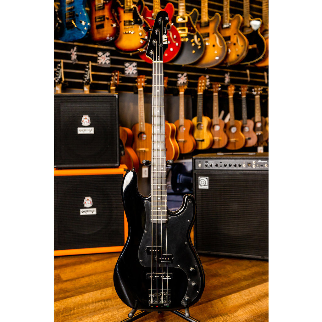 ESP/LTD LTD Surveyor '87 Electric Bass (Black)