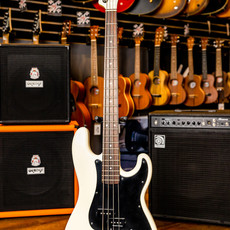 ESP/LTD LTD Surveyor '87 Electric Bass (Pearl White)