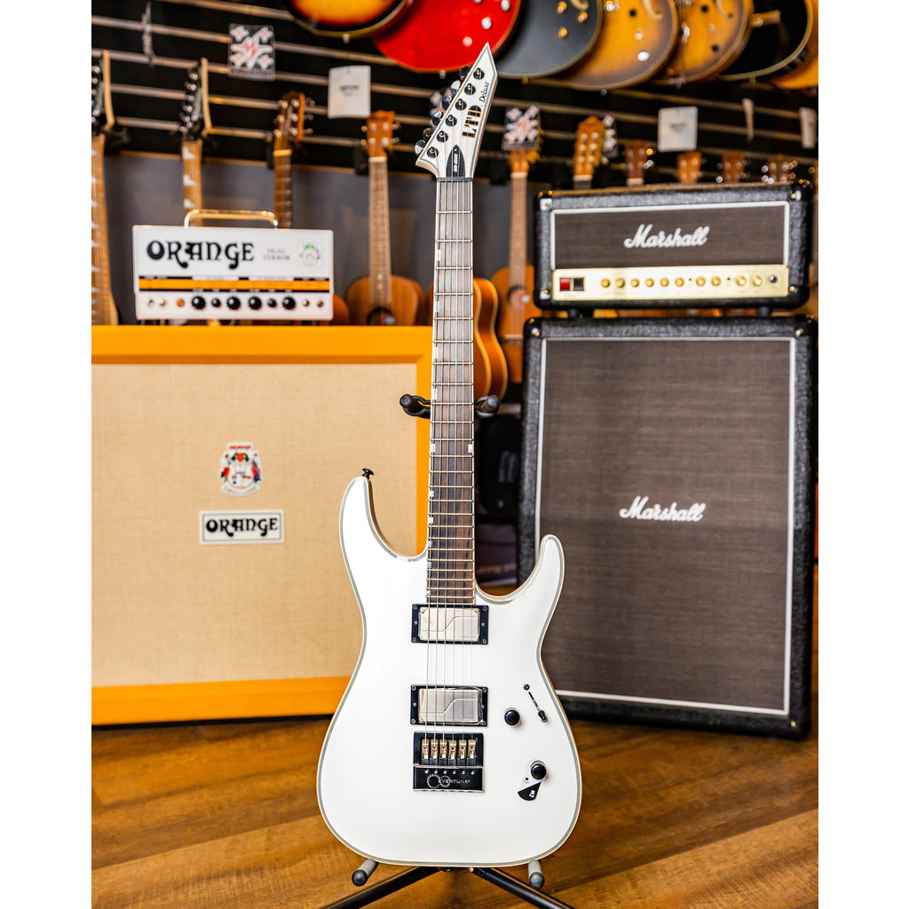 ESP/LTD LTD MH-1000 Electric Guitar [Evertune Bridge] (Snow White)