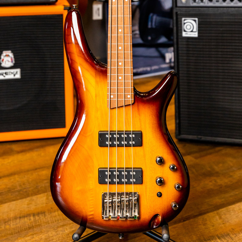 Ibanez Ibanez SR370E Fretless Bass Guitar Standard (Brown Burst)