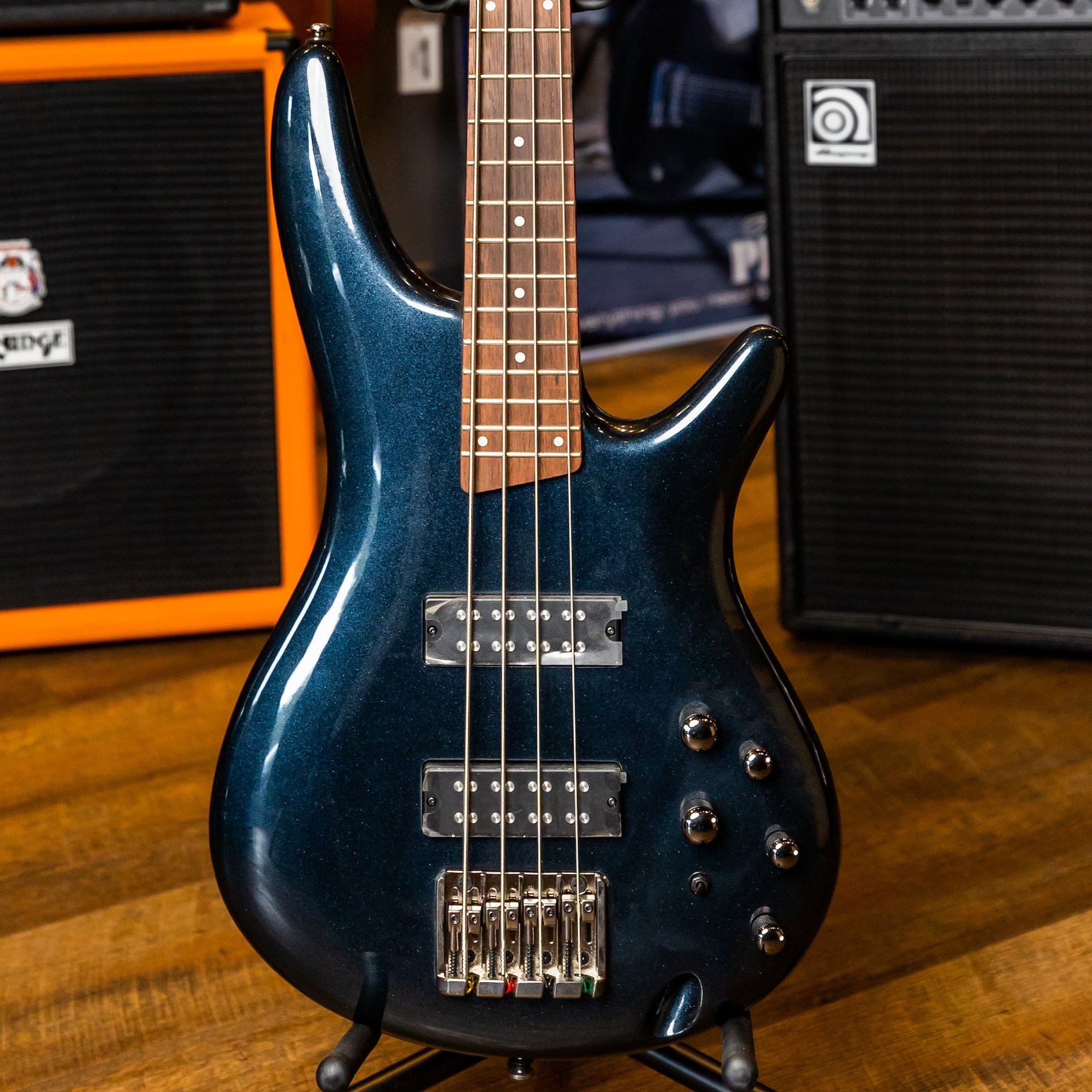 Ibanez Standard SR300E Electric Bass Guitar (Iron Pewter)