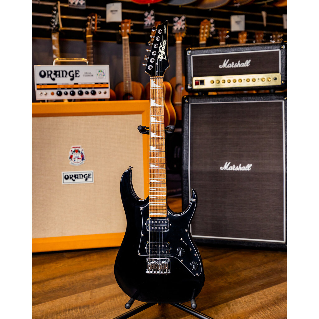 Ibanez Ibanez Mikro Gio RG21 Electric Guitar [Short-Scale] (Black)