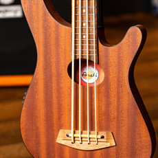 Amahi Amahi Mahogany Cutaway Ukulele Bass with Electronics