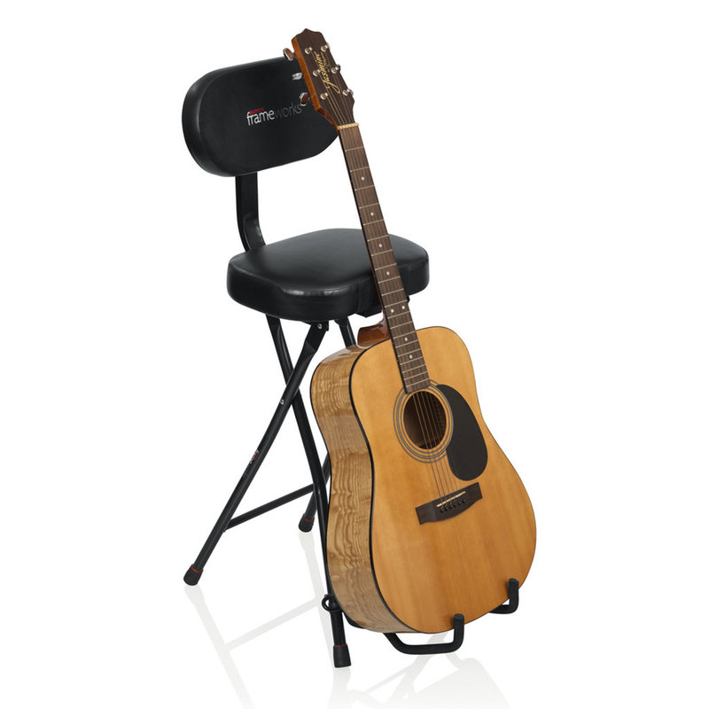 Gator Frameworks Gator Frameworks Combination Guitar Stand & Seat