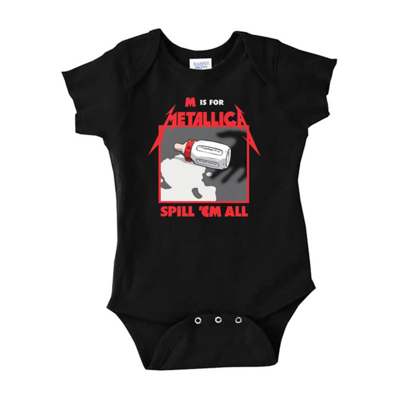 Merch Traffic Metallica "Spill 'Em All" Onesie (6-24 mo)