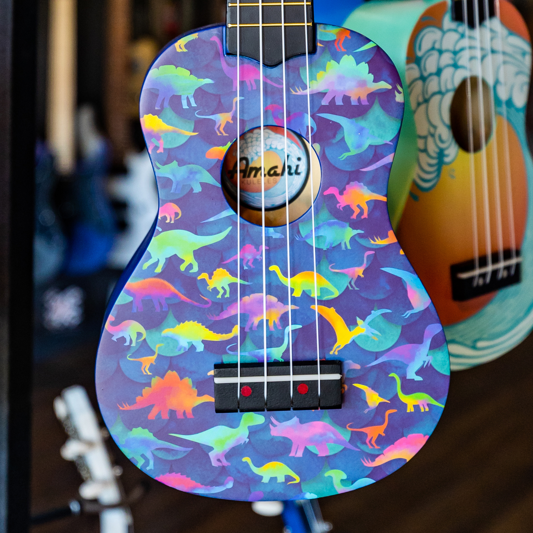 Dinosaur Design Ukulele Dinosaur Design Ukulele