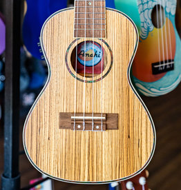 Amahi Amahi Zebrawood Concert Ukulele with EQ