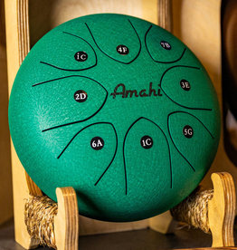 Amahi Amahi 8" Steel Tongue Drum (Green)