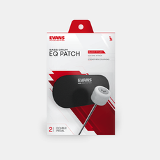 Evans Evans Double Pedal Bass Drum EQ Patch - Black Nylon