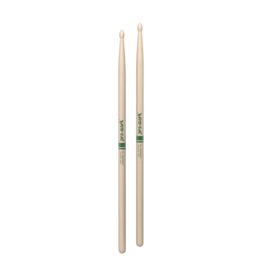 Promark Promark Forward 5A Classic Drum Sticks, Raw Hickory, Wood Tip