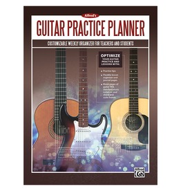 Alfred Music Alfred's Music "Guitar Practice Planner"