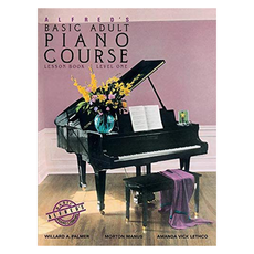 Alfred Music Alfred's Music "Basic Adult Piano Course Level 1" Lesson Book