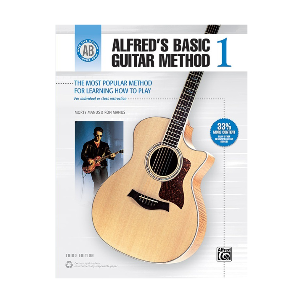 Alfred Music Alfred's Music "Basic Guitar Method, First Edition" Lesson Book