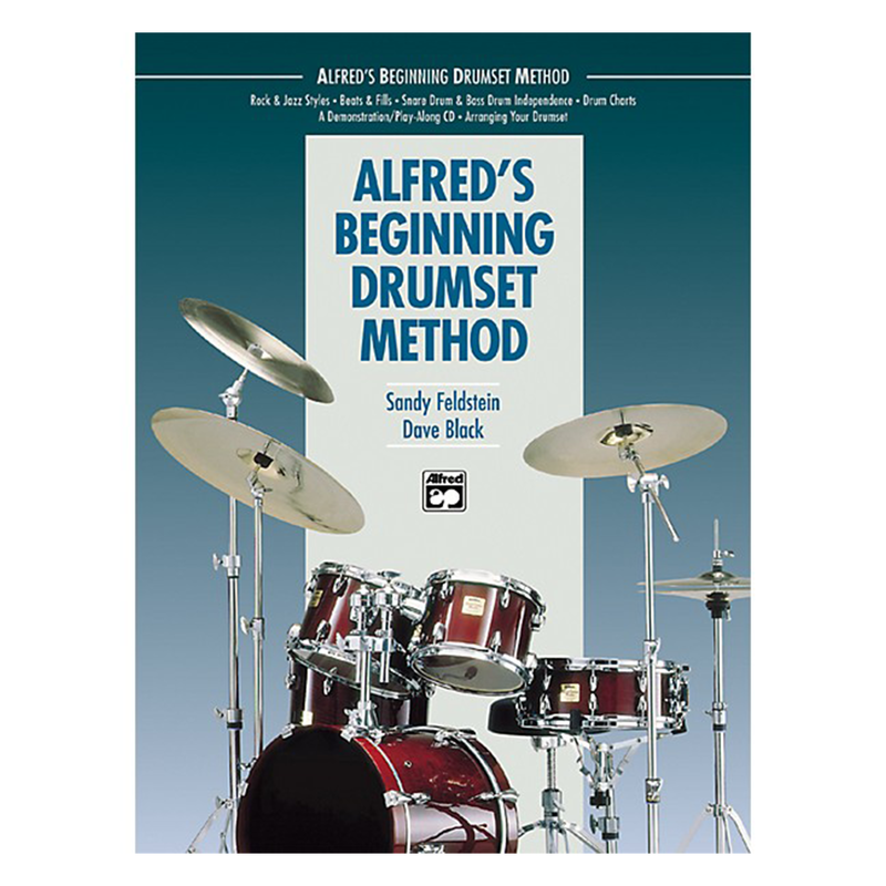 Alfred Music Alfred's Music "Beginning Drumset Method Book" [with CD]