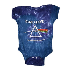 Liquid Blue Pink Floyd "Dark Side of the Moon" Onesie (0-18 mo)