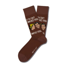 Two Left Feet Two Left Feet "If You Can't Convince Them, Confuse Them" (Retro Remix) Socks