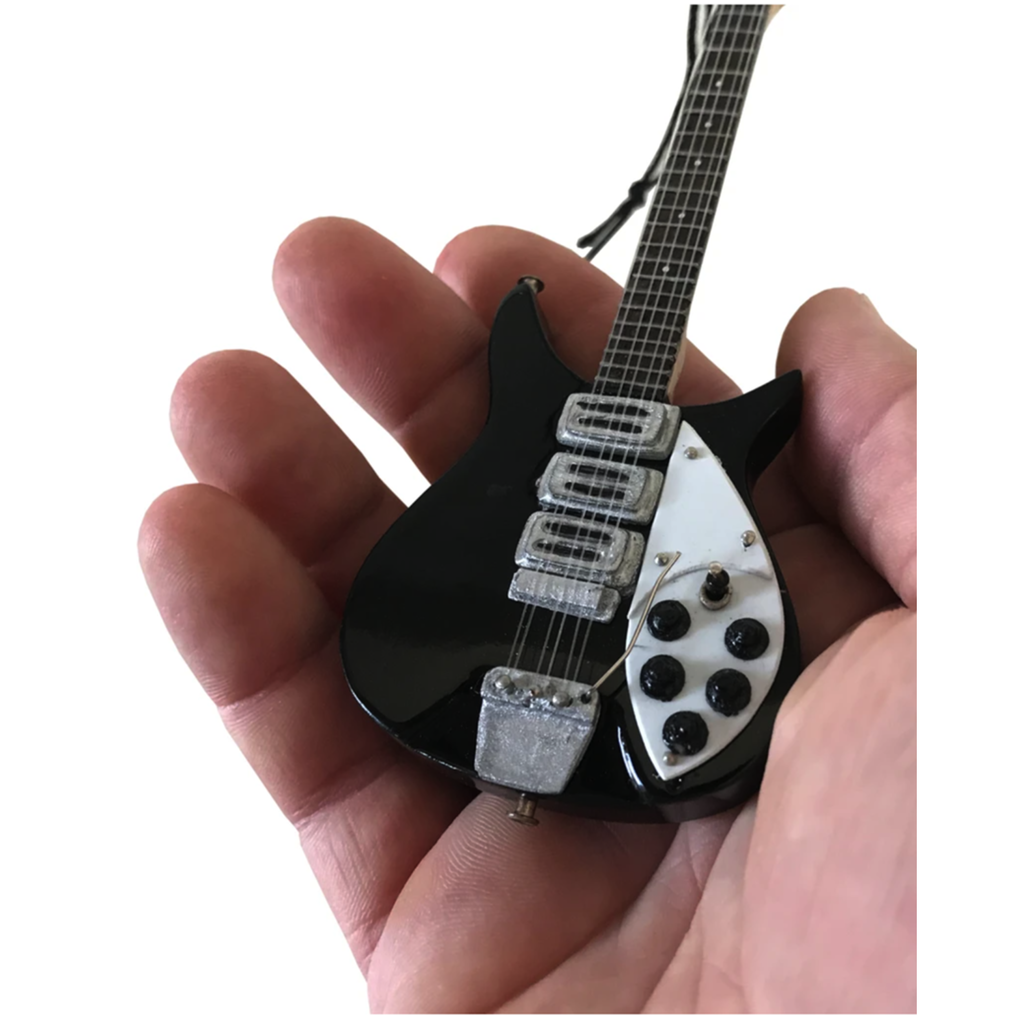 Axe Heaven Axe Haven John Lennon Fab Four Guitar Ornament (6" Miniature Replica Collectible)