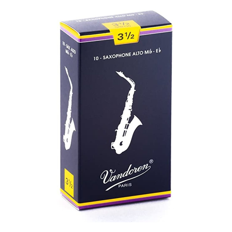 Vandoren Vandoren 3.5 Alto Saxophone Reeds (10 Pack)