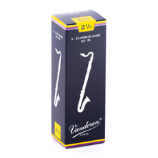 Vandoren Vandoren 2.5 Bass Clarinet Reeds (5 Pack) Vandoren Vandoren 2.5 Bass Clarinet Reeds (5 Pack)
