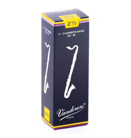 Vandoren Vandoren 2.5 Bass Clarinet Reeds (5 Pack)