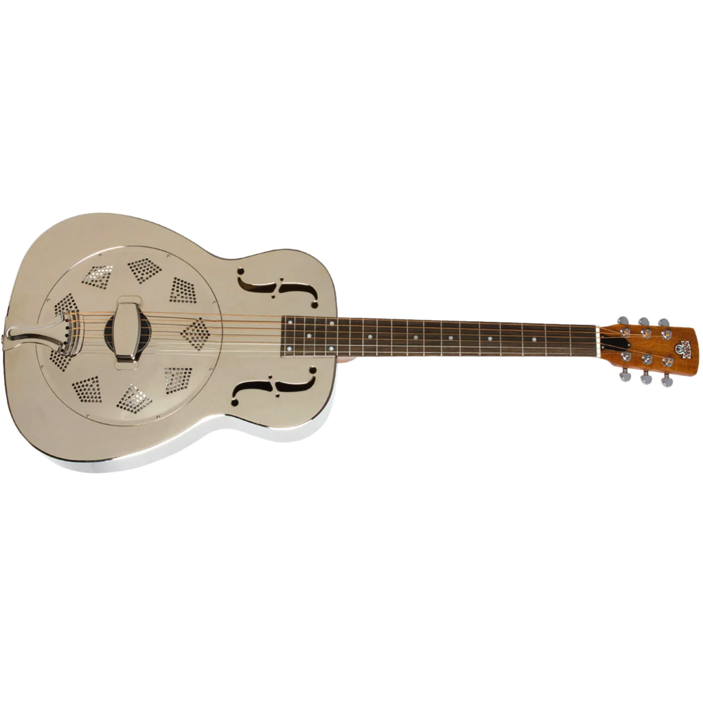 Epiphone Epiphone Dobro Hound Dog M-14 Acoustic Resonator Guitar (Metal Body, Nickel)