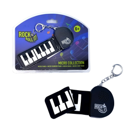 MukikiM MukikiM "Rock And Roll It" Micro Piano Keychain