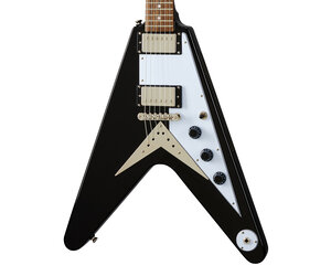 Epiphone Flying V Electric Guitar (Ebony) - Music Freqs Store