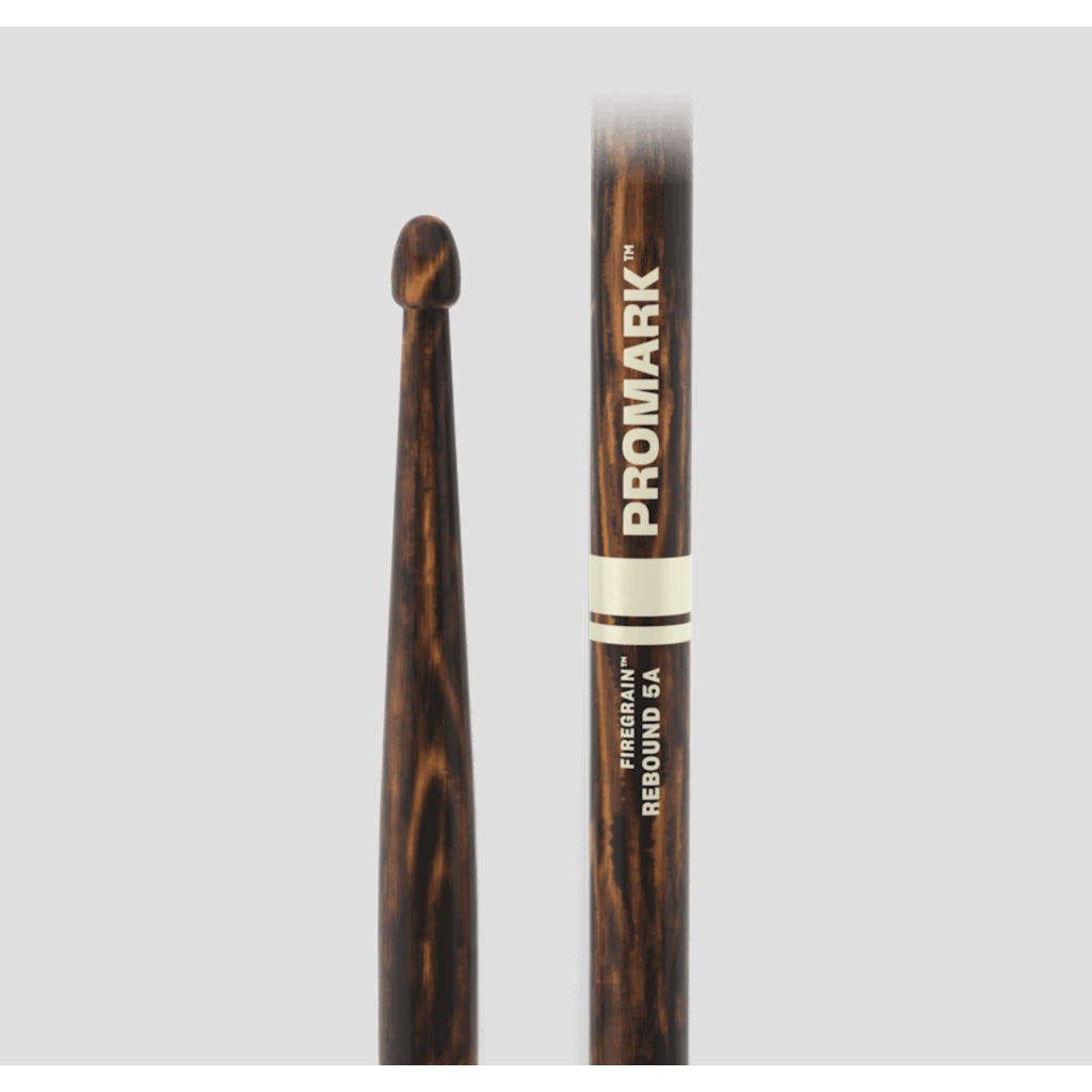 Promark ProMark Rebound 5A FireGrain Hickory Drumstick, Acorn Wood Tip