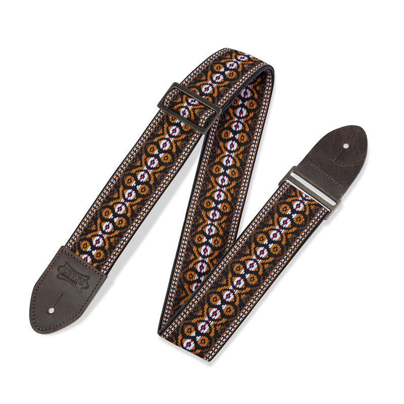 Levy's Levy's 2" Vintage Hootenanny Jacquard Weave Guitar Strap