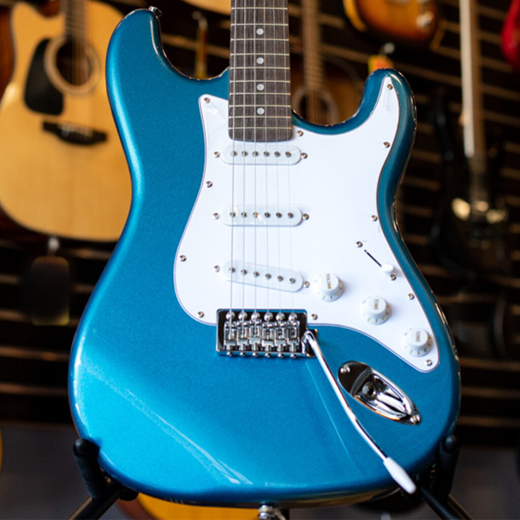 Aria Aria Pro II STG Series Electric Guitar (Metallic Blue)