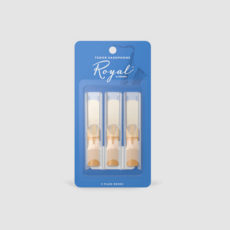 Rico Royal by D'Addario Tenor Sax Reeds, Strength 2.5, 3-pack