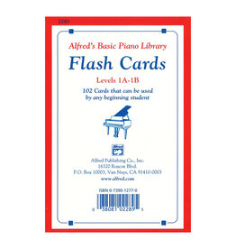 Alfred Music Alfred's Basic Piano Library: Flash Cards, Levels 1A & 1B
