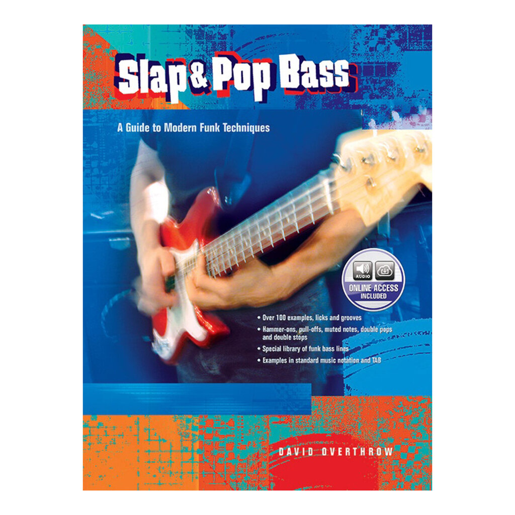 Alfred Music Alfred's Slap & Pop Bass, A Guide to Modern Funk Techniques