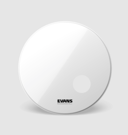 Evans Evans EQ3 Resonant Smooth White Bass Drum Head, 24"