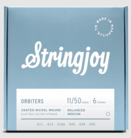 Stringjoy Stringjoy Orbiters | Balanced Medium Gauge (11-50) Coated Nickel Wound Electric Guitar Strings