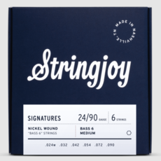 Stringjoy Stringjoy Signatures | Bass VI Balanced Medium Gauge (24-90) Nickel Wound Guitar Strings
