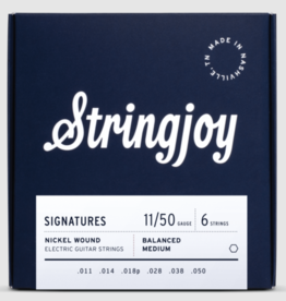 Stringjoy Stringjoy Signatures | Balanced Medium Gauge (11-50) Nickel Wound Electric Guitar Strings