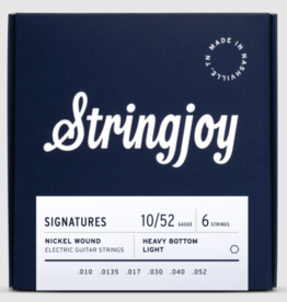 Stringjoy Stringjoy Signatures | Heavy Bottom Light Gauge (10-52) Nickel Wound Electric Guitar Strings