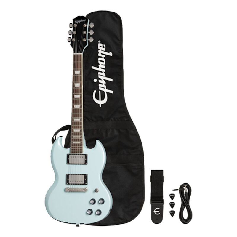 Epiphone Epiphone Power Players SG (Incl. Gig bag, Cable, Picks) - Ice Blue