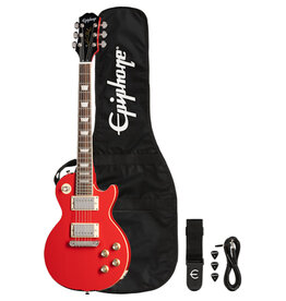 Epiphone Epiphone Power Players Les Paul (Incl. Gig bag, Cable, Picks) - Lava Red