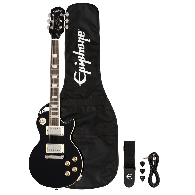 Epiphone Epiphone Power Players Les Paul (Incl. Gig bag, Cable, Picks) - Dark Matter Ebony