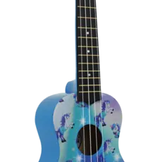 Amahi Amahi Unicorn Dreams Ukulele, Soprano (Gloss Finish)